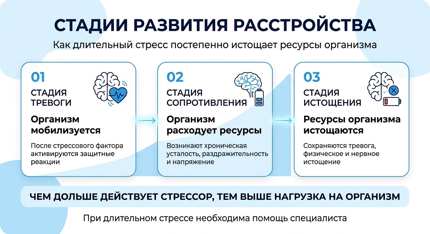 Лечение стресса в Бугуруслане инфографика